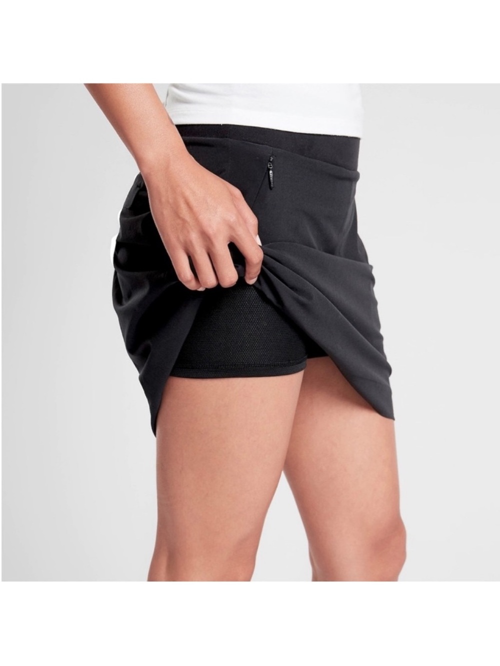 Athleta Black SoHo Skort Size 14